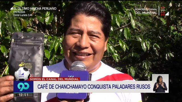 Perú en el Mundial: Café de Chanchamayo se robó el corazón de los rusos смотреть онлайн