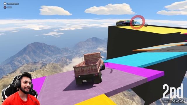 I used 100 IQ Against @AnmolgameX in face to face race GTA 5 смотреть онлайн