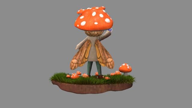 ZBrush Sculpt - Original Moth Character Turnaround смотреть онлайн