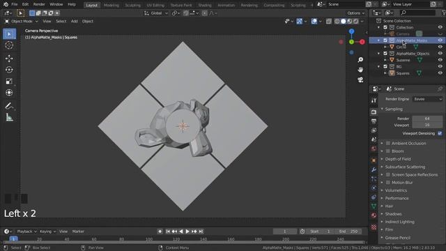 Blender Tutorial - Object Masking & Alpha Matte