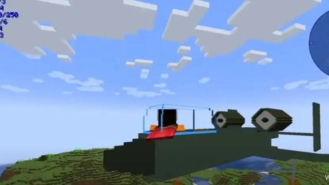 Скачать мод Diamond Star Combat (1.19.2, 1.18.2) - Мод на самолеты смотреть онлайн