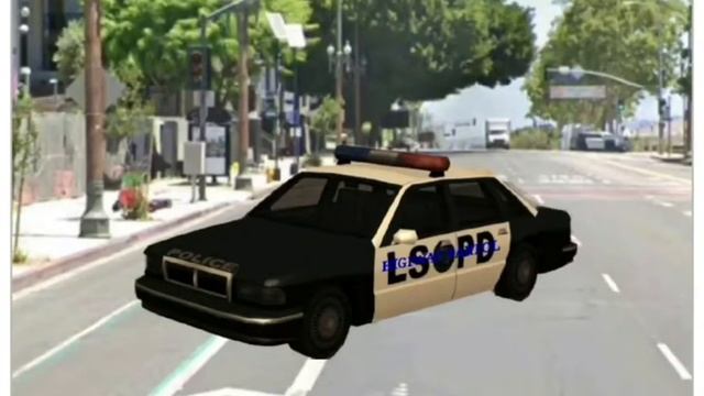 GTA SA - Police car Siren смотреть онлайн