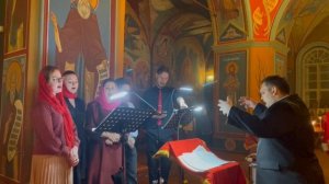 Пасхальный кант "Радуйтеся, людие". Муз. Дж. Сарти. Пасха Христова, 2025 год