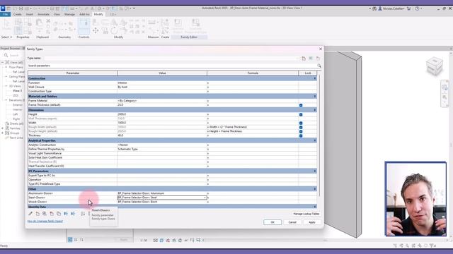 Revit Family Trick - Set Formulas to Material Parameters смотреть онлайн