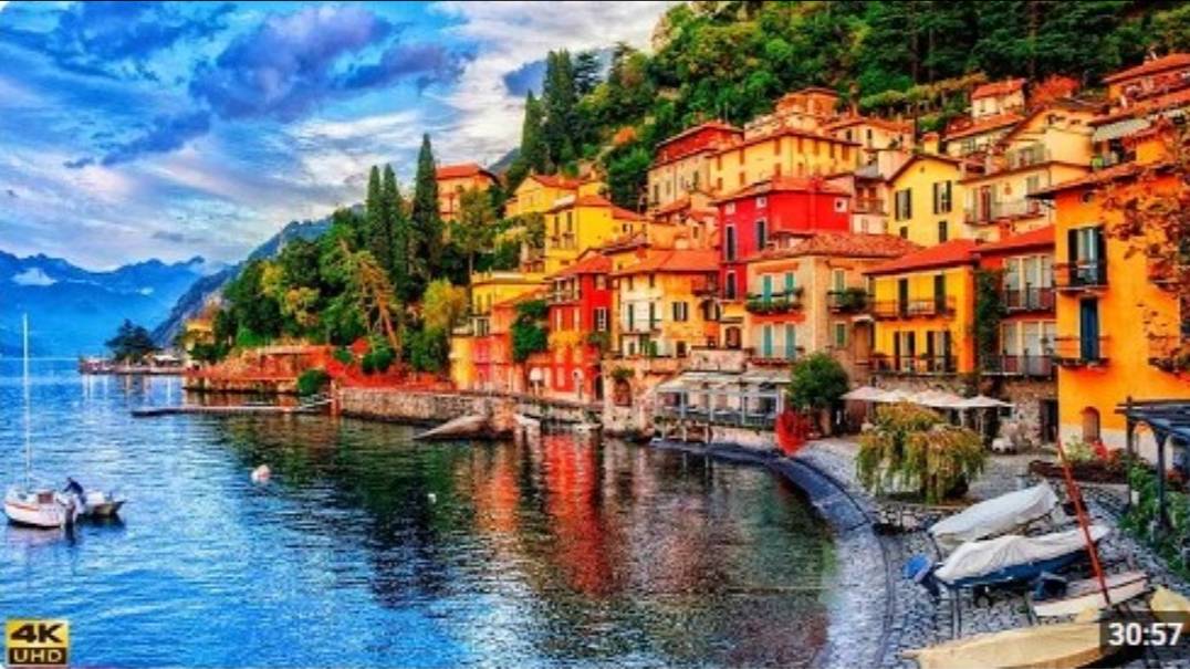 SmartTV 4К ➤ Белладжио! Самые красивые деревни на озере Комо, Италия! смотреть онлайн