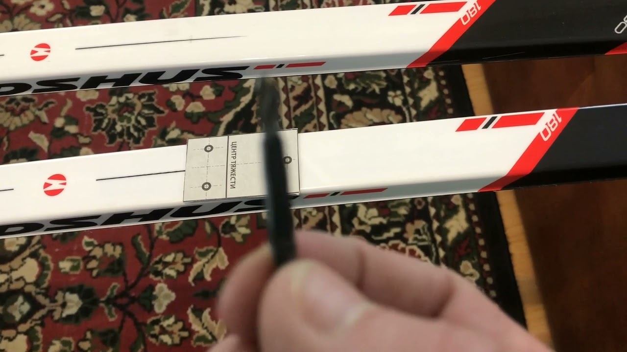 Установка креплений для лыж