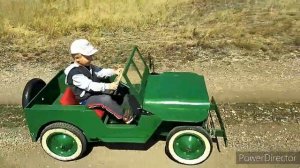 детский джип своими руками. Jeep Willy's