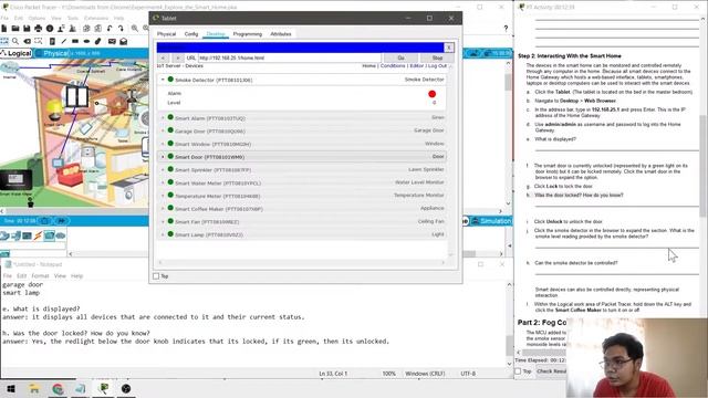 Packet Tracer - Exploring the Smart Home | Internet of Things смотреть онлайн