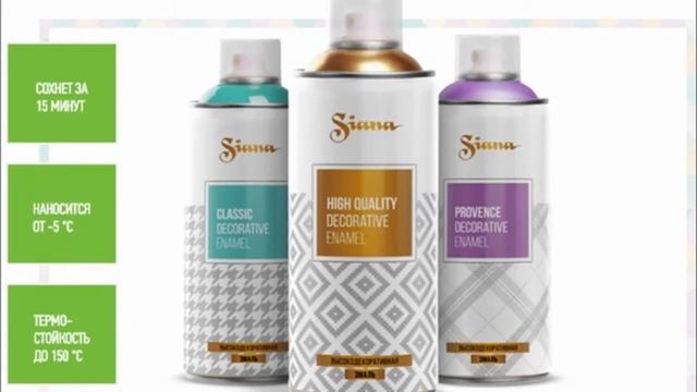 СИАНА для декора