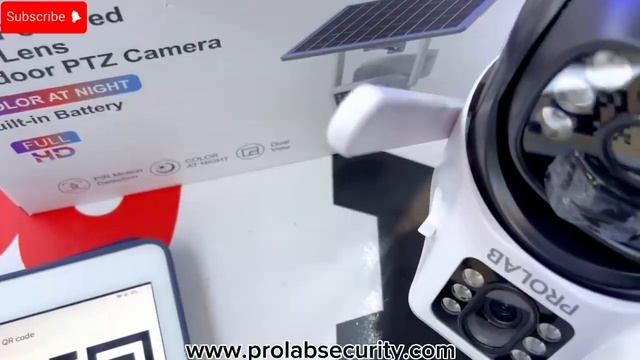 Prolab Solar WiFi Dual Lens Camera New || How To Configure Solar WiFi Camera