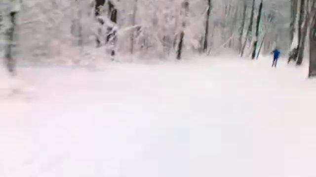 Спуск с горки в Ромашково смотреть онлайн