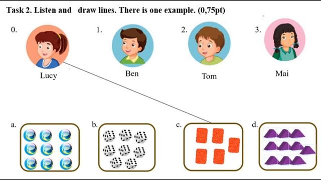 Đề thi nghe số 8 - Học kỳ 2 - I learn smart start 3. смотреть онлайн