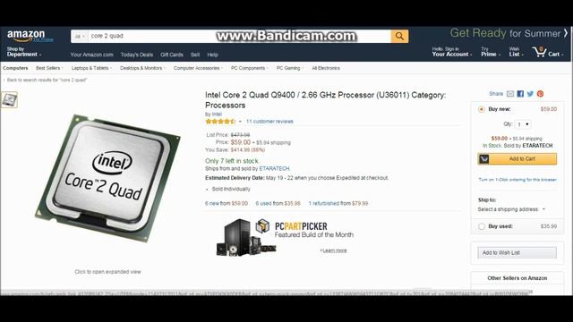 cheap Intel based PC build for 150 $ || core two quad ! || lets build it ! смотреть онлайн