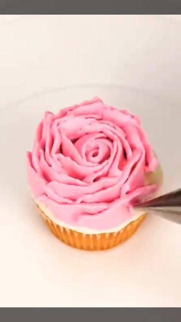 🌼🧁Yummy Pink Cupcake 🧁🌼 #shorts #youtubeshorts #cupcake #yummy