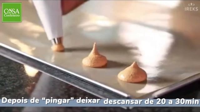 Receita com Mistura Pronta Para Macarons Ireks Mon Macaron 1kg смотреть онлайн
