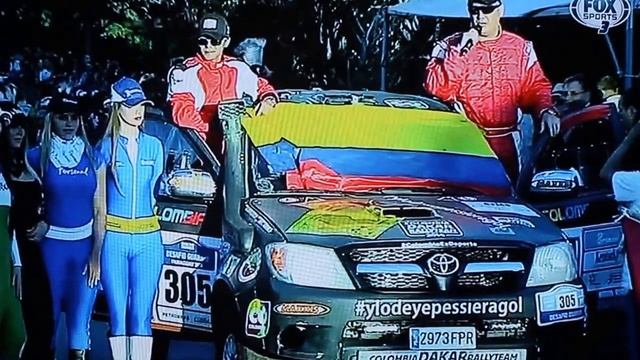Desafió Guaraní podium de salida Ivan Moreno, Fox sports. смотреть онлайн