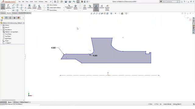 SOLIDWORKS Tech Tip: Sketching Techniques to Save Time - System Options final смотреть онлайн