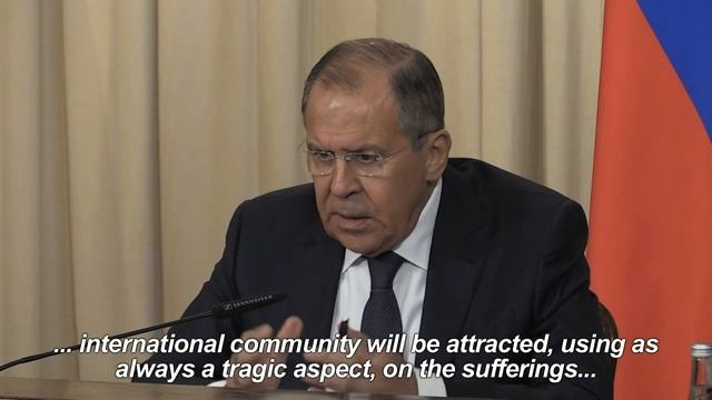 Lavrov Claims Syria Rebels Plan To 'stage' Chemical Attack