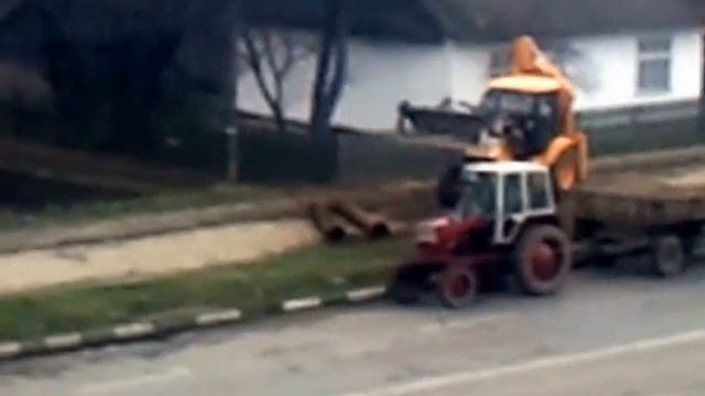 Ловкая погрузка экскаватором