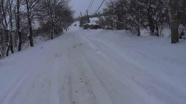 В Ставрополе много снега | ПОКАТУШКИ НА САНКАХ смотреть онлайн