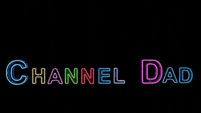 Neon Channel Sign - Higher Sample Rate (512) - Blender смотреть онлайн