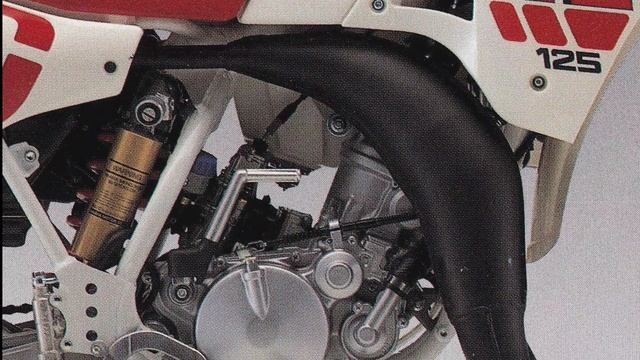1988 Yamaha YZ125 Classic Motocross Test Review смотреть онлайн