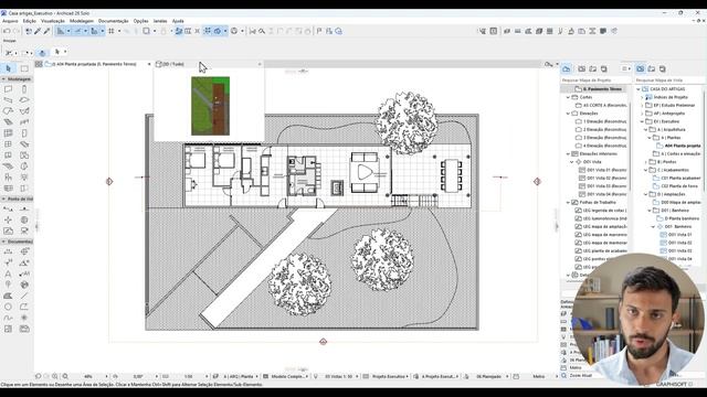 Planta com sombra no Archicad смотреть онлайн