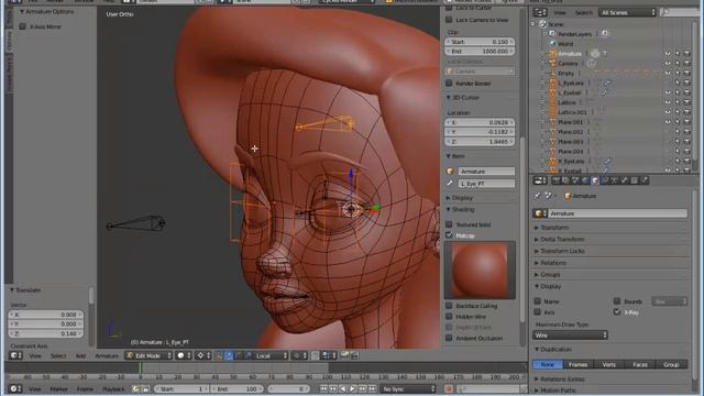 Week 04 - Eye Rig with Lattice смотреть онлайн