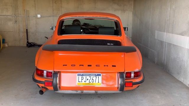 1972 Porsche 911 Cold Start смотреть онлайн