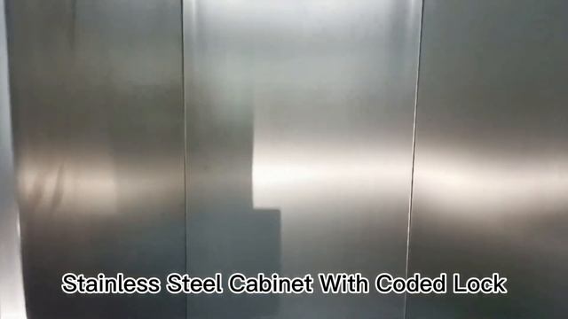 LENGE Stainless Steel Cabinet With Coded Lock смотреть онлайн