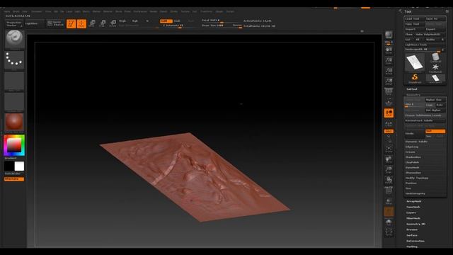 07 Using Zbrush and Maya to add fine detail to landscapes смотреть онлайн