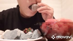 MUKBANG//ASMR. Aстана розовая, розовая узбечка😋.