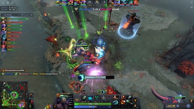 🔥 33 UNDERLORD Offlane Gameplay MATCH MVP 🔥33 Perspective - Full Match Dota 2 смотреть онлайн