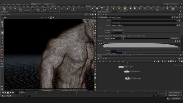 Creature Grooming Techniques in Houdini With Luis Cadavid смотреть онлайн