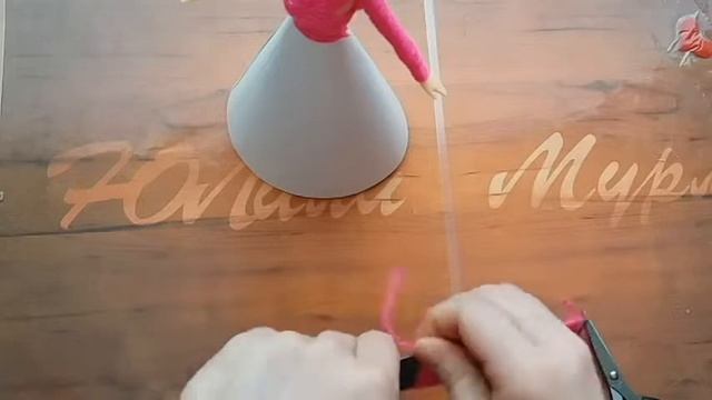 DIY  ПЛАТЬЕ ИЗ ПРЯЖИ СВОИМИ РУКАМИ//ИДЕЯ СВОИМИ РУКАМИ// ПЕРЕДЕЛКА КУКОЛ ПЛАТЬЕ ДЛЯ БАРБИ//Easy DIY