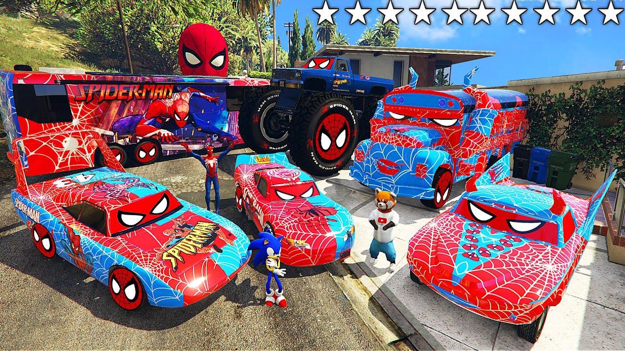 Я УГНАЛ СЕКРЕТНЫЕ ТАЧКИ Человека Паука С СОНИКОМ ИЗ РЕАЛЬНОЙ ЖИЗНИ В ГТА 5 смотреть онлайн