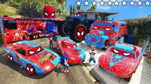 Я УГНАЛ СЕКРЕТНЫЕ ТАЧКИ Человека Паука С СОНИКОМ ИЗ РЕАЛЬНОЙ ЖИЗНИ В ГТА 5