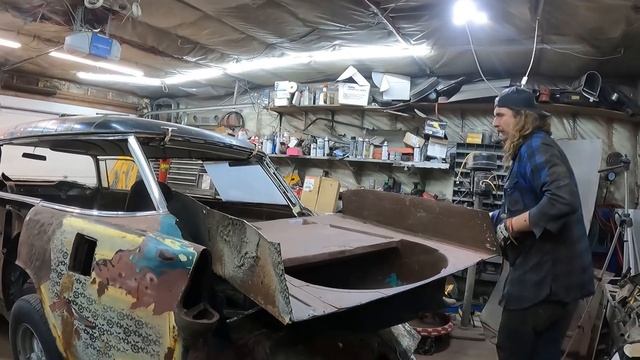 FULL Trunk Floor AND Wheel Tub Install - 10 Pounds Of $#*T In A 5 Pound Bag! смотреть онлайн