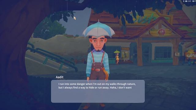 My Time at Portia: Aadit Voice acting смотреть онлайн