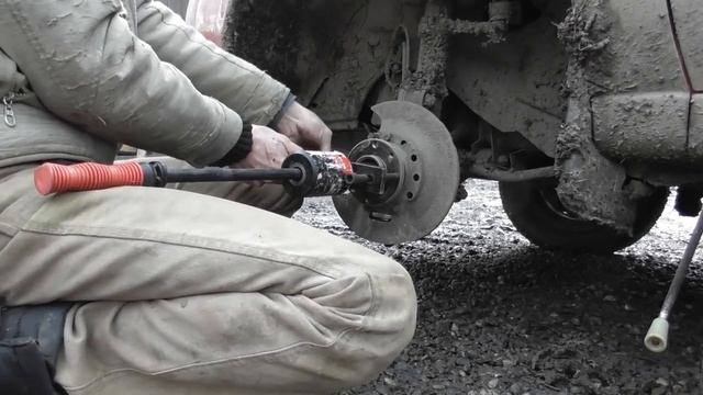 Замена Переднего Подшипника и Ступицы в ВАЗ Калина Гранта 1 часть смотреть онлайн