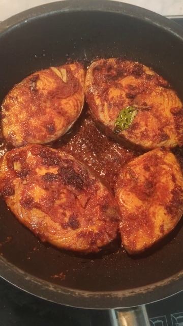 King Fish Masala Fry| #viral #shorts #shortsvideo #cooking #fry #shortvideo #trending  #food #fry