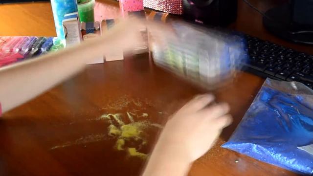 слайм с добавками