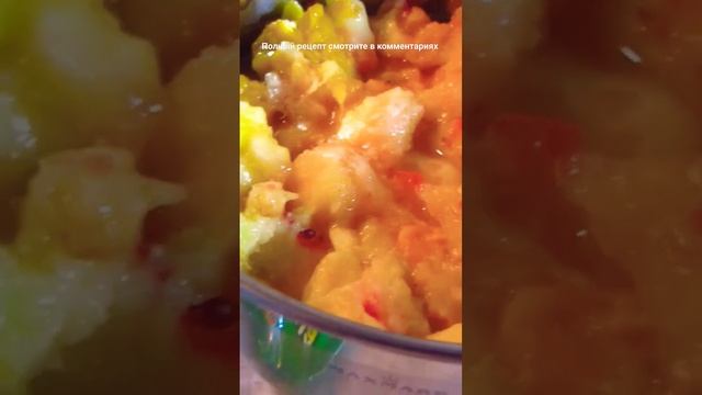 Персики НА ЗИМУ! Необычный способ заморозки! НАЖИМАЙ на стрелку! Смотри РЕЦЕПТ!  #shorts