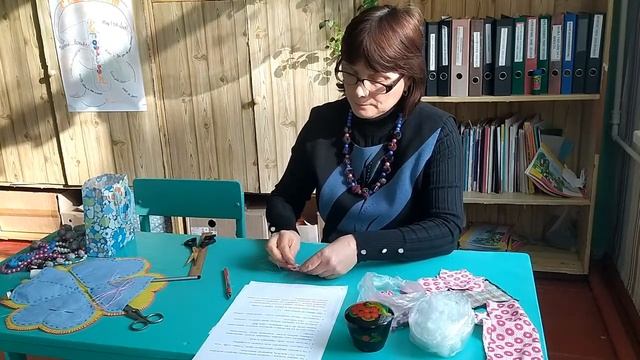 Майстер-клас "Виготовлення намиста із текстильних матеріалів" смотреть онлайн