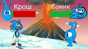 Крош против Соника