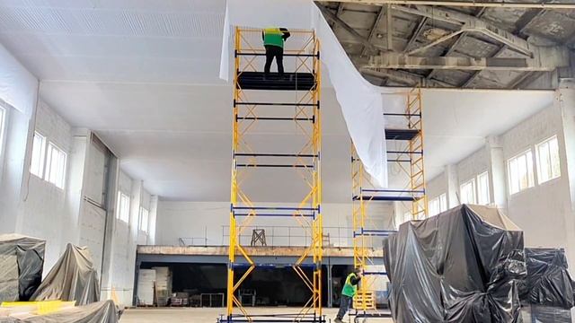 DECO Ceiling 1200 м² в промышленном помещении, ТОВ. 