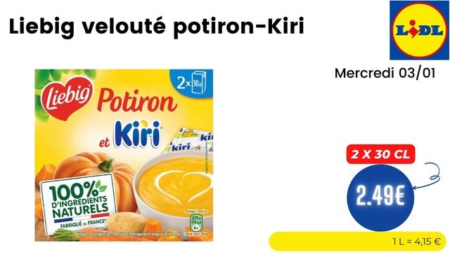 💥 ARRIVAGE LIDL💥 NOS OFFRES XXL - 3 janvier 2024 - 97 OFFRES - FRANCE смотреть онлайн