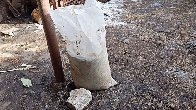 ВЛОГ : ЗАГОН ГОТОВ / УБОРКА В САРАЕ  /ПАЛИМ ГНИЛЬЁ