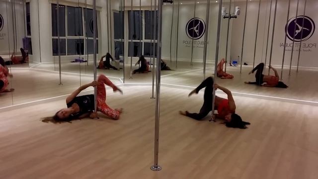 Contemporary Pole Dance Dubai - Music - Ella Henderson Say Something смотреть онлайн