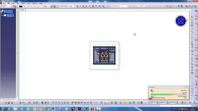 HOW TO MAKE BILL OF MATERIAL (BOM) IN CATIA V5 DRAWING смотреть онлайн